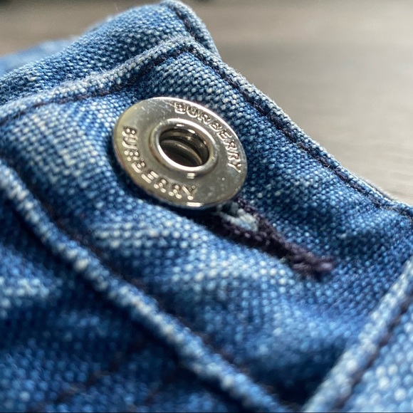 NWT Burberry Toddler Uni-Sex Japanese Denim Jeans - Picture 5 of 11